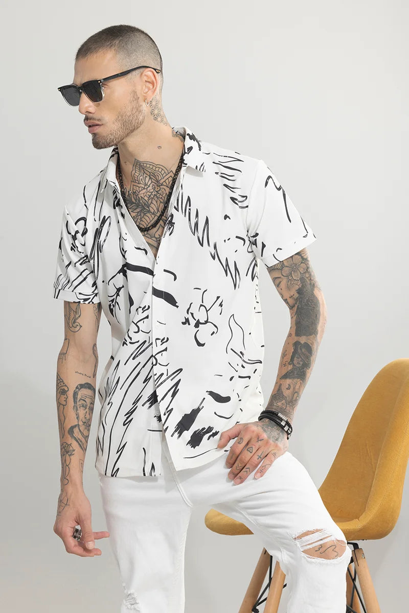 SketchScape White Shirt