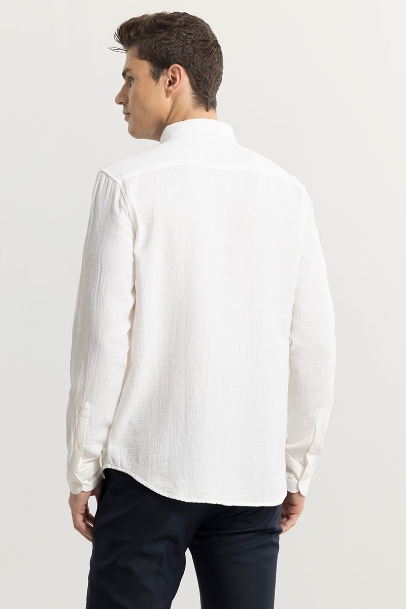 Buy Men's Whiffy White Shirt Online