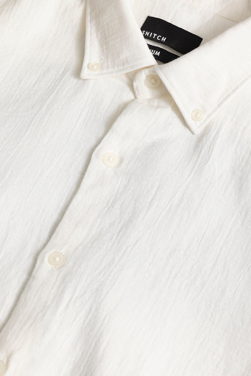 Buy Men's Whiffy White Shirt Online