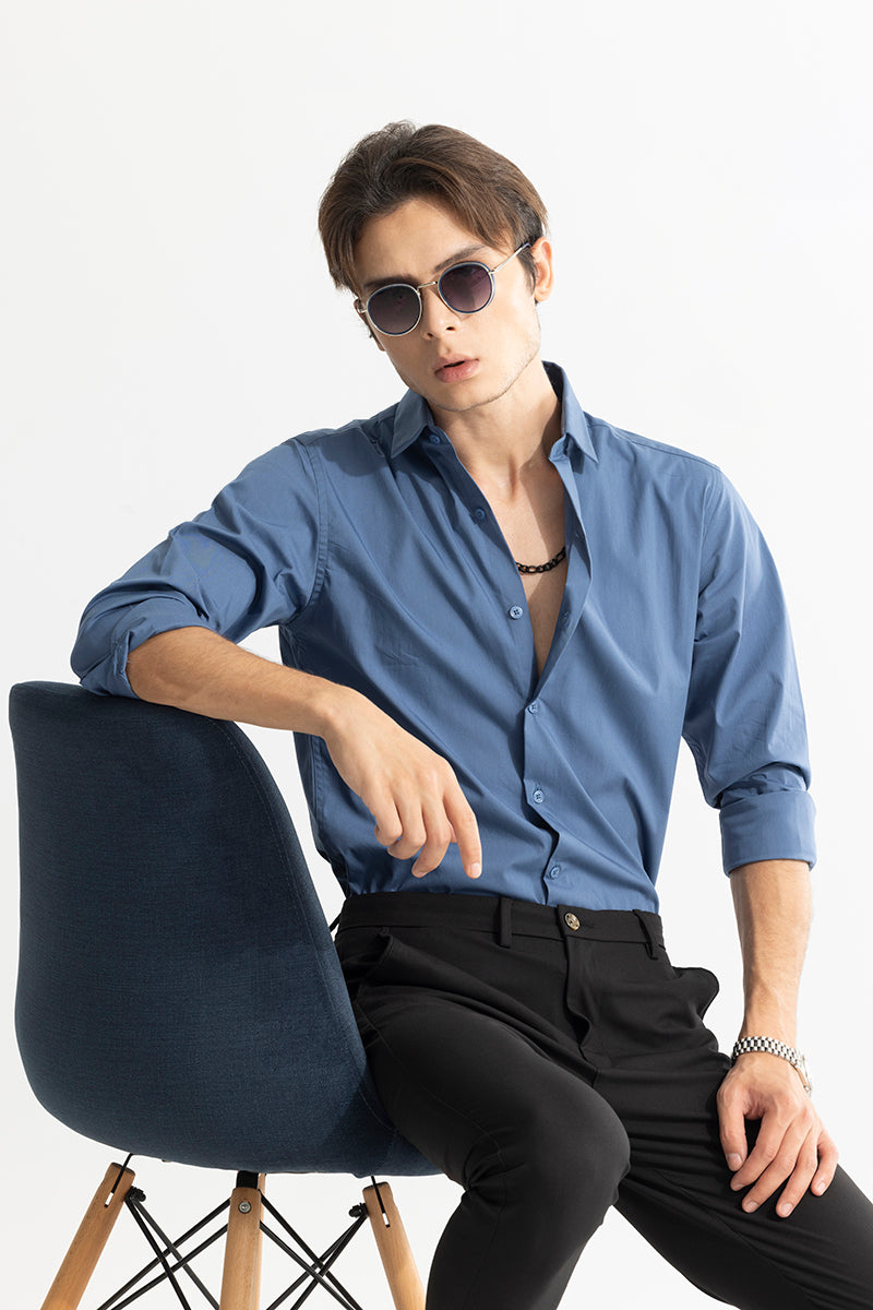 Aristo Cobalt Blue Shirt