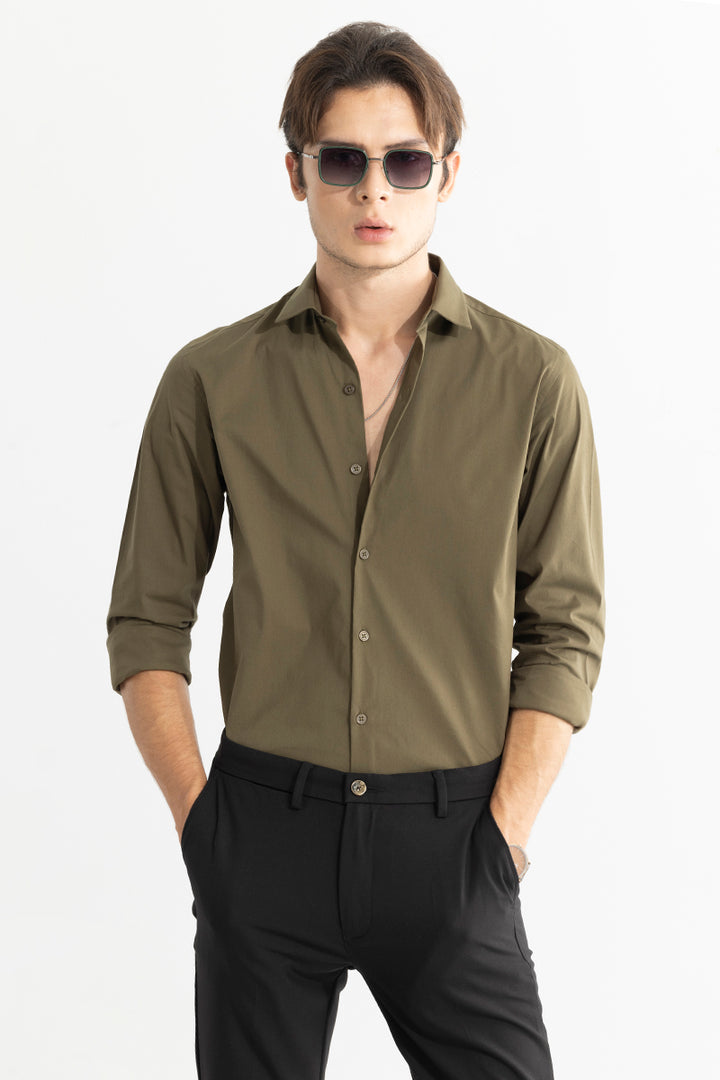 Aristo Olive Shirt