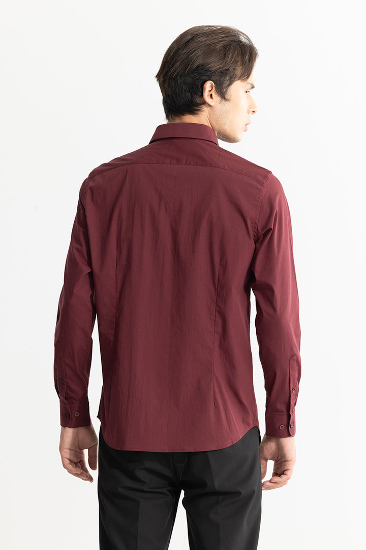 Aristo Maroon Shirt