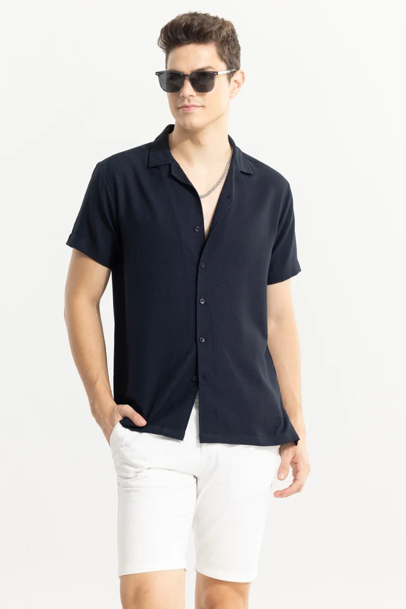 Eclectic Navy Shirt