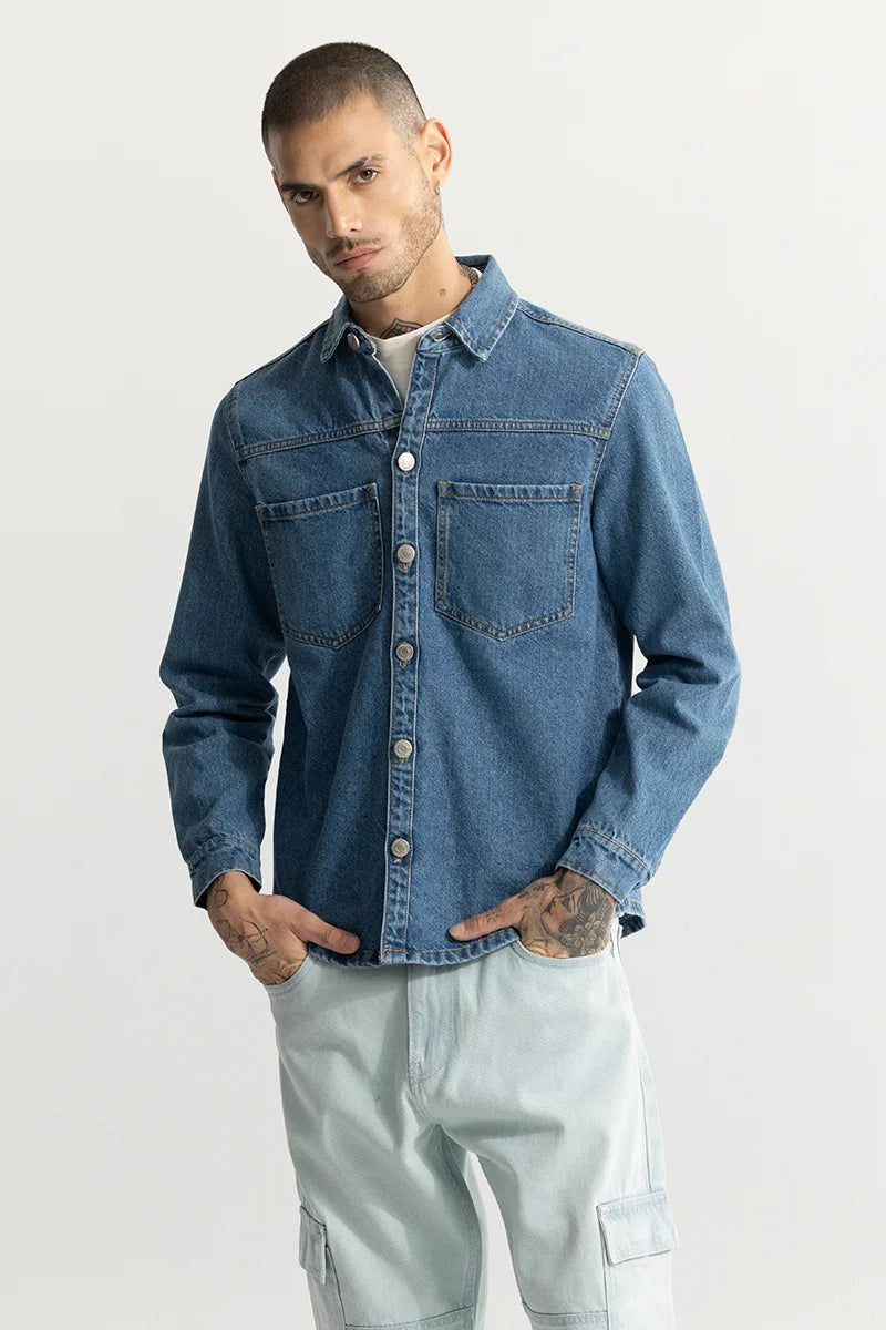 Super Denim Blue Shirt