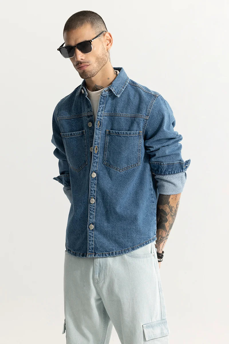 Super Denim Blue Shirt