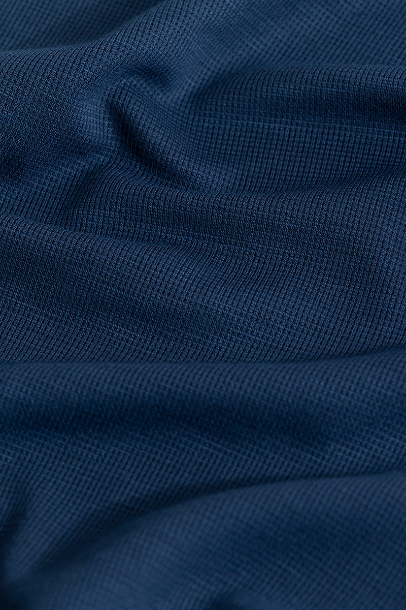 Pixel Blend Royal Blue Shirt