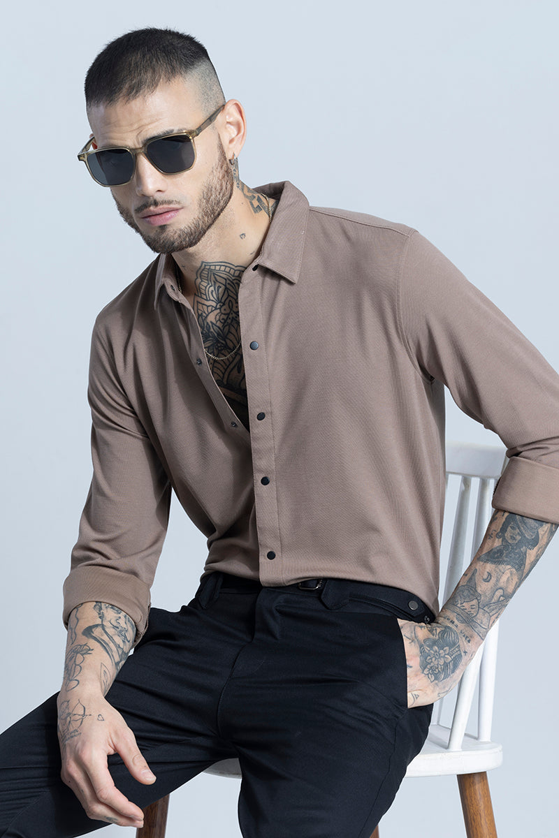 Madrigo Brown Shirt