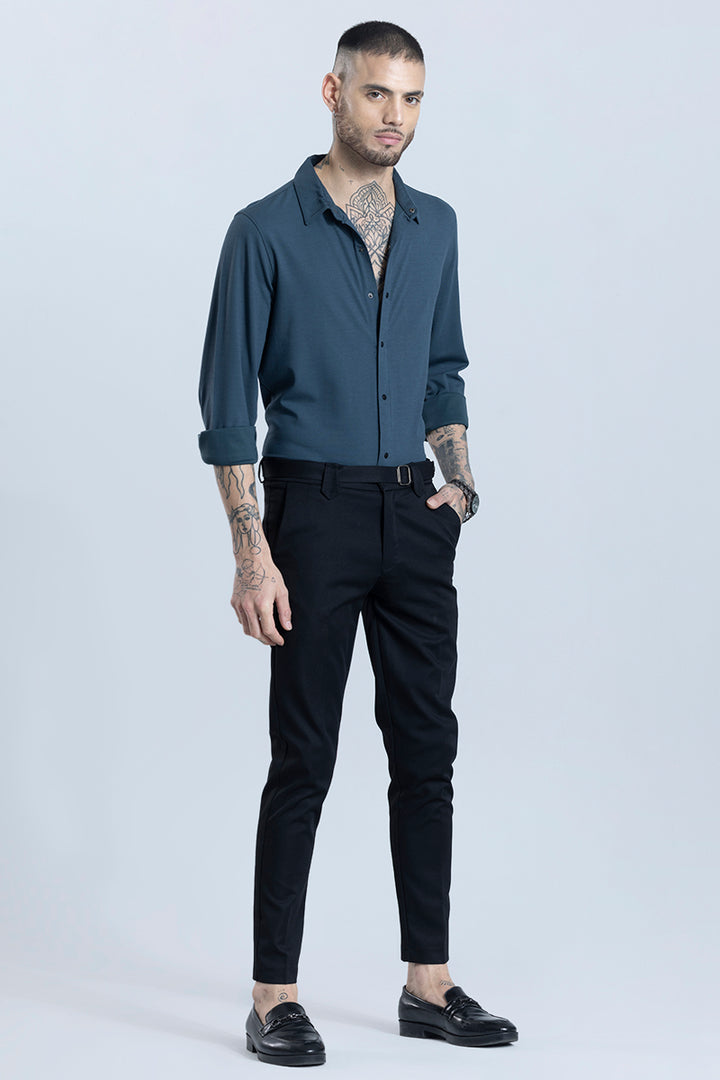 Madrigo Dark Teal Blue Shirt