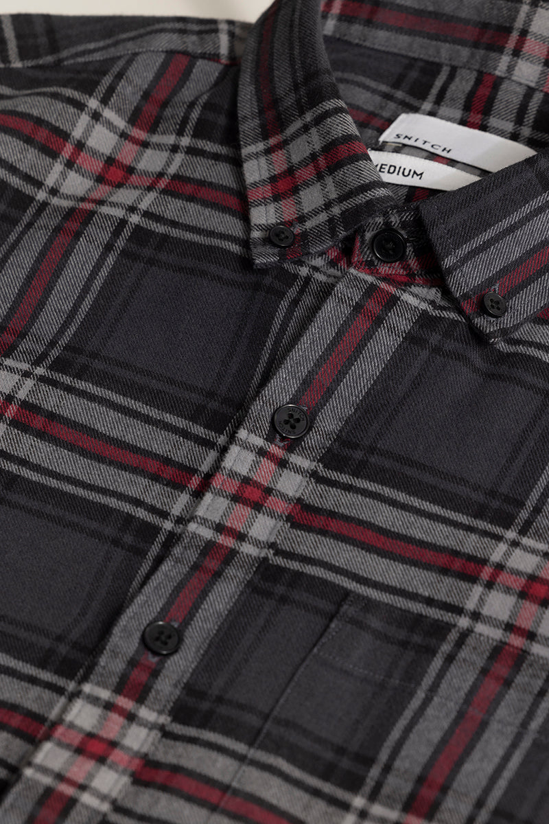 Fogey Black Checks Shirt