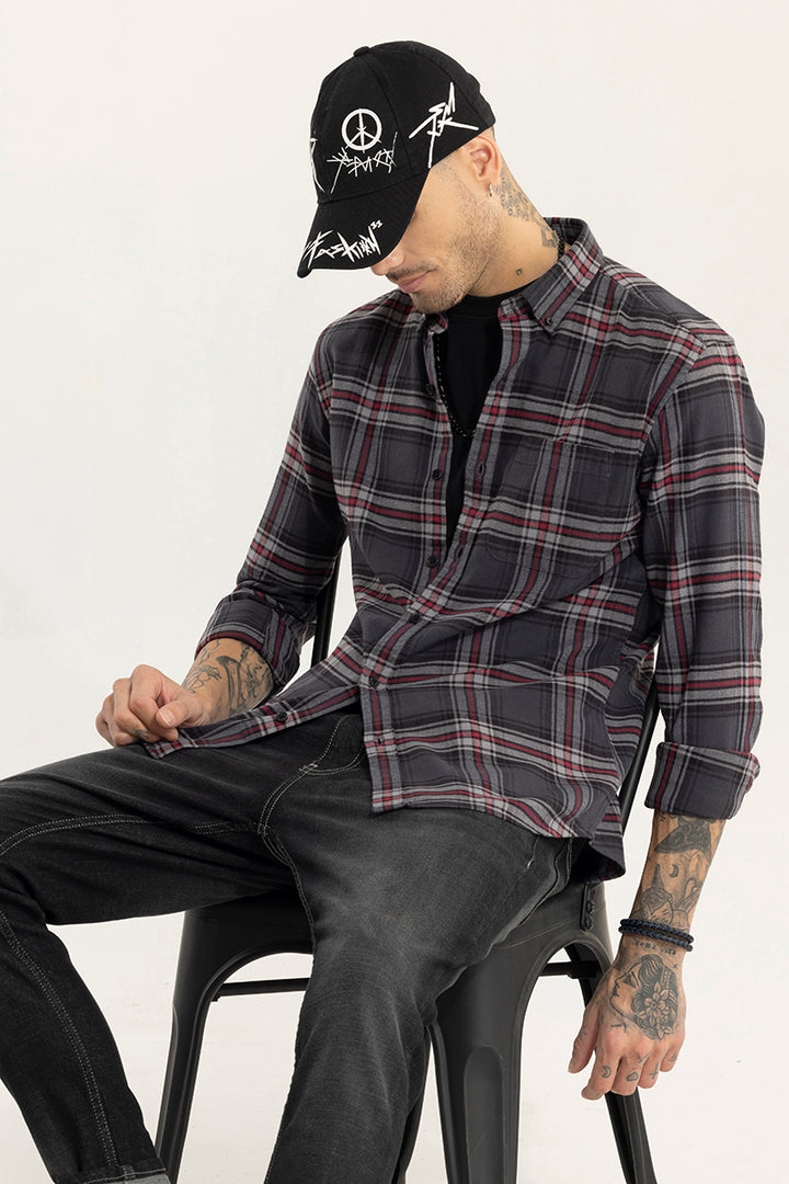 Fogey Black Checks Shirt