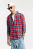 Fogey Red Checks Shirt