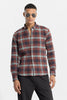 Fogey Rustic Brown Checks Shirt