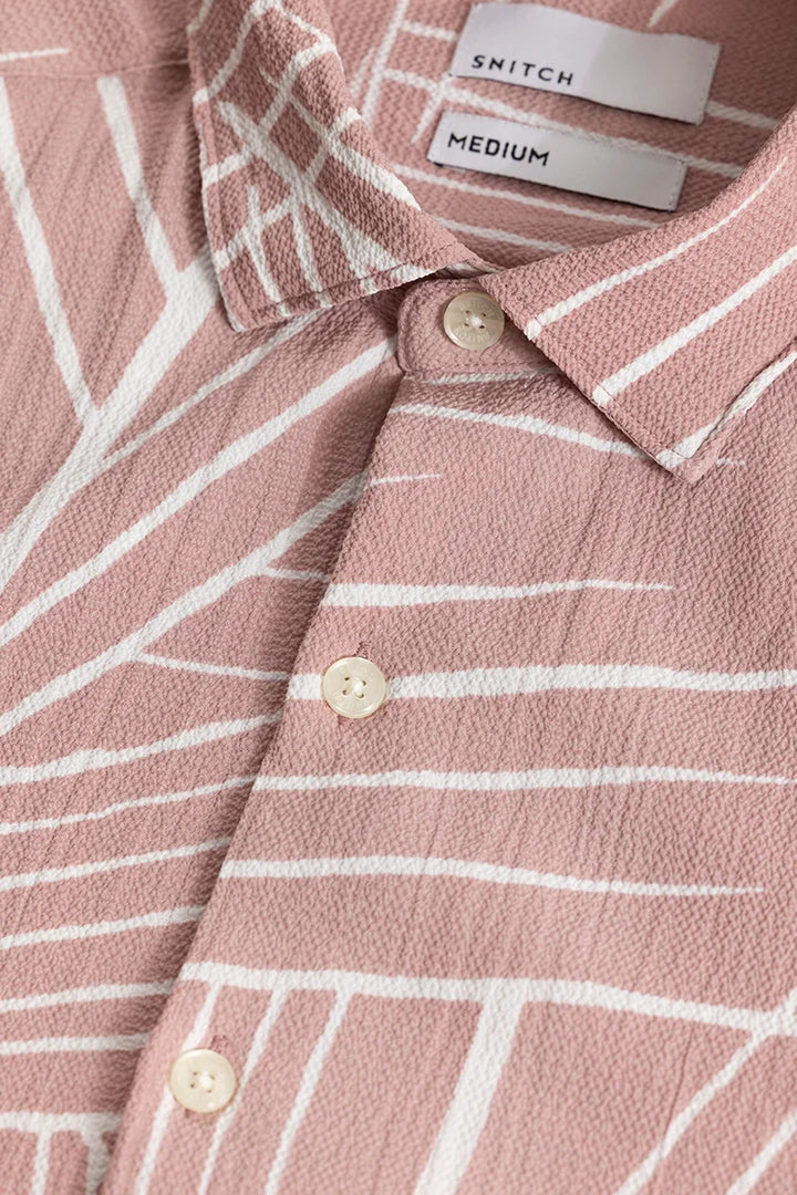 Congruent Triangle Pink Shirt