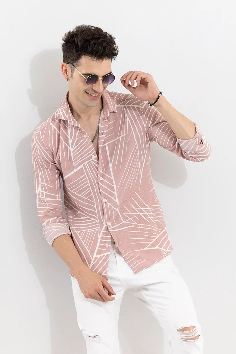 Congruent Triangle Pink Shirt