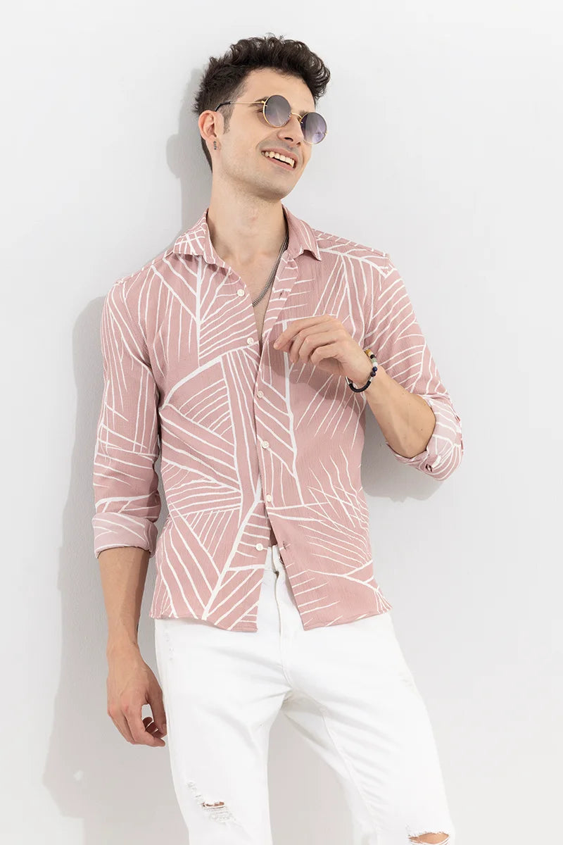 Congruent Triangle Pink Shirt