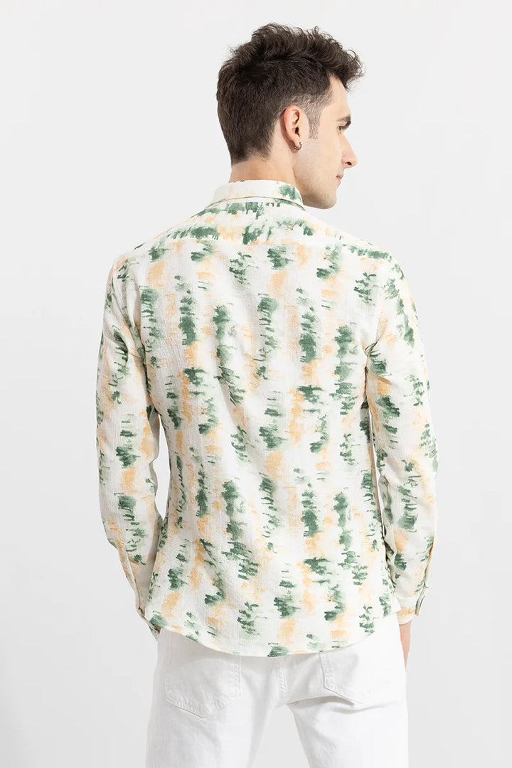 Bristles Art Green Shirt