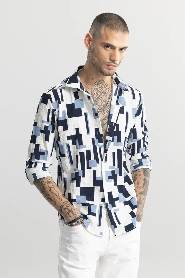 Abstractox Blue Shirt