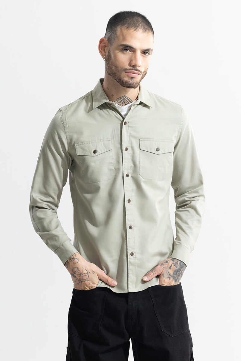 Kameron Silver Grey Shirt