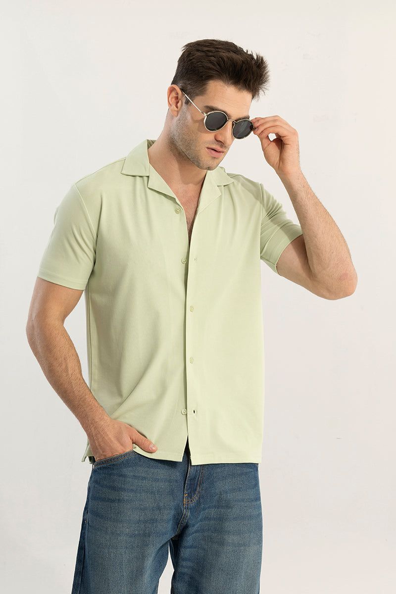 Dashy Light Green Shirt