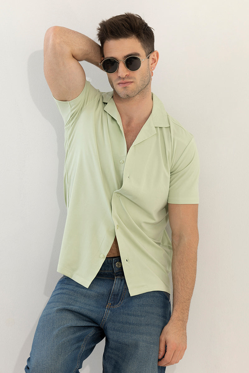 Dashy Light Green Shirt