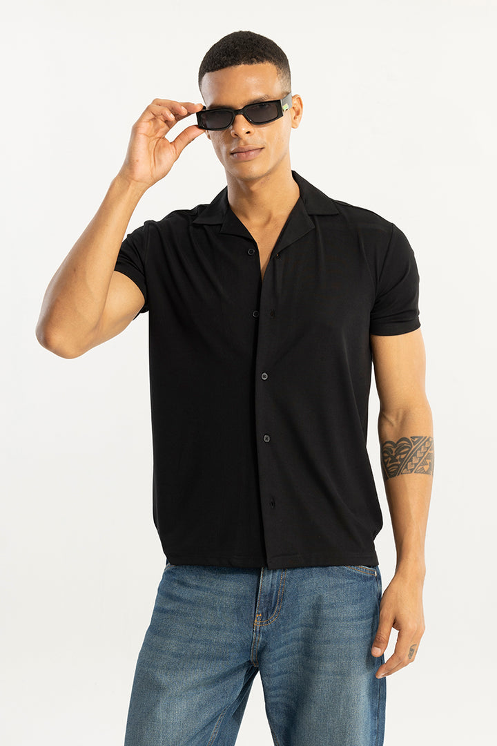 Dashy Black Shirt