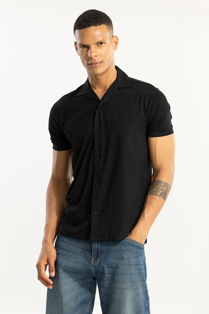 Dashy Black Shirt