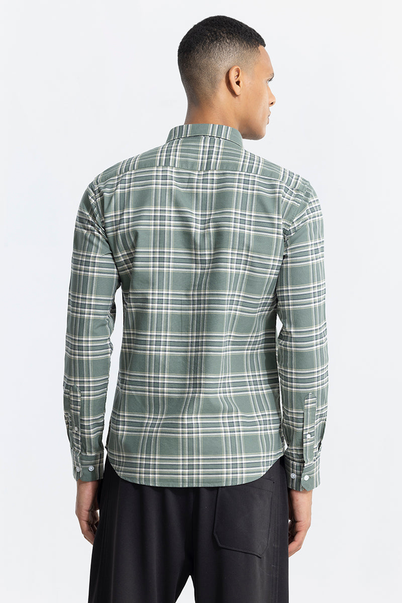 Quanta Green Checks Shirt