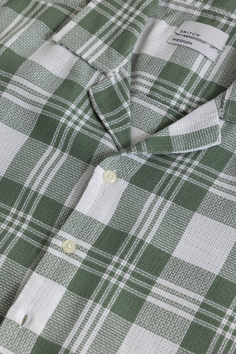 Cuban Cottage Green Shirt