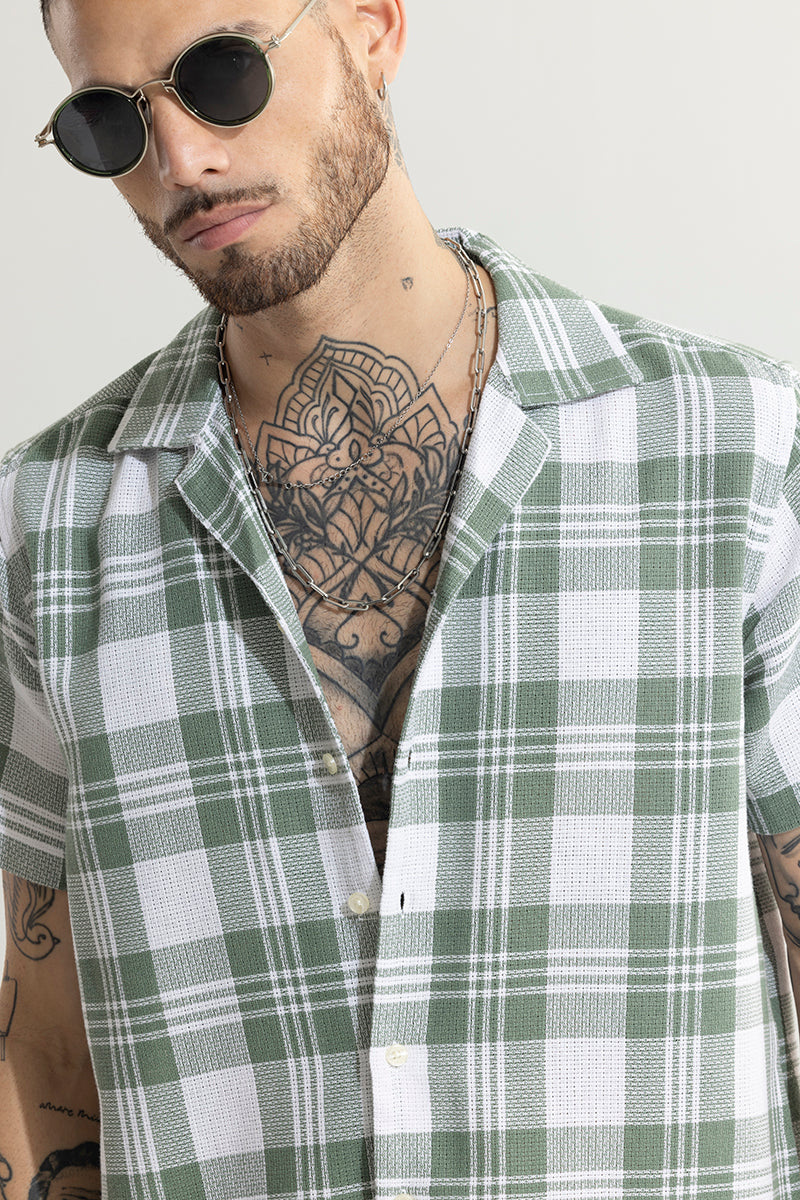 Cuban Cottage Green Shirt