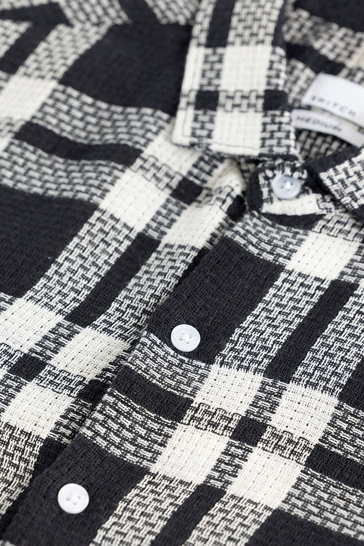 Dulet Black Checks Shirt