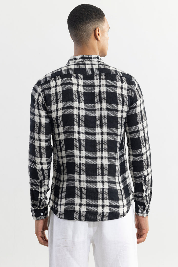 Dulet Black Checks Shirt