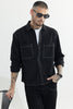 Contour Contrast Stitch Overshirt