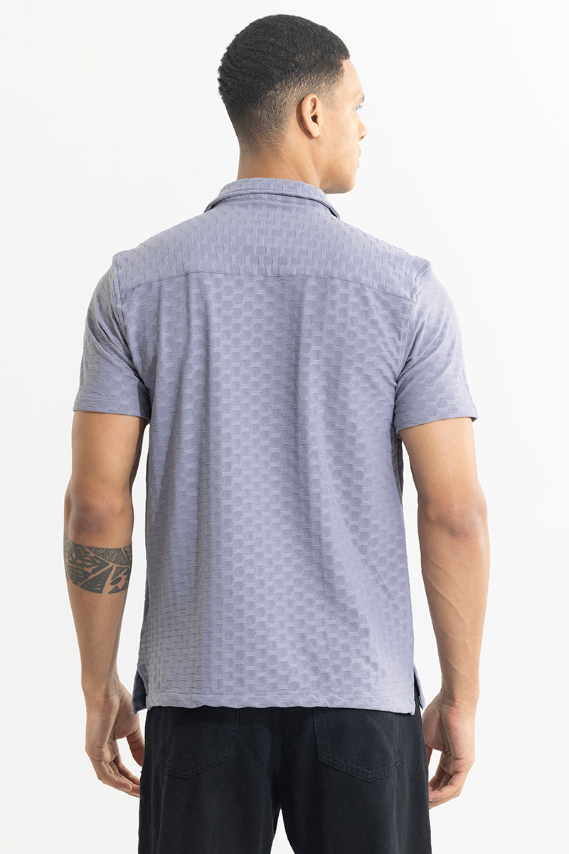 Interlace Purple Shirt