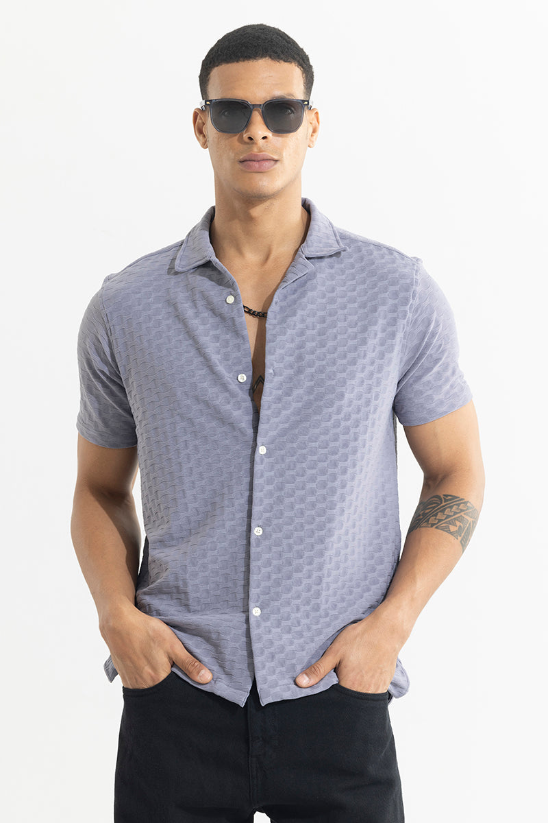 Interlace Purple Shirt