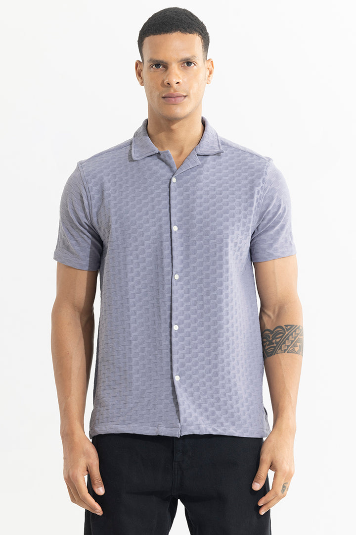 Interlace Purple Shirt