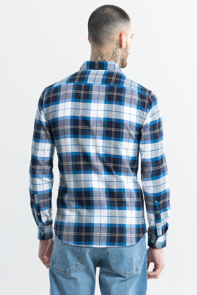 Boldsquare Blue Checks Shirt