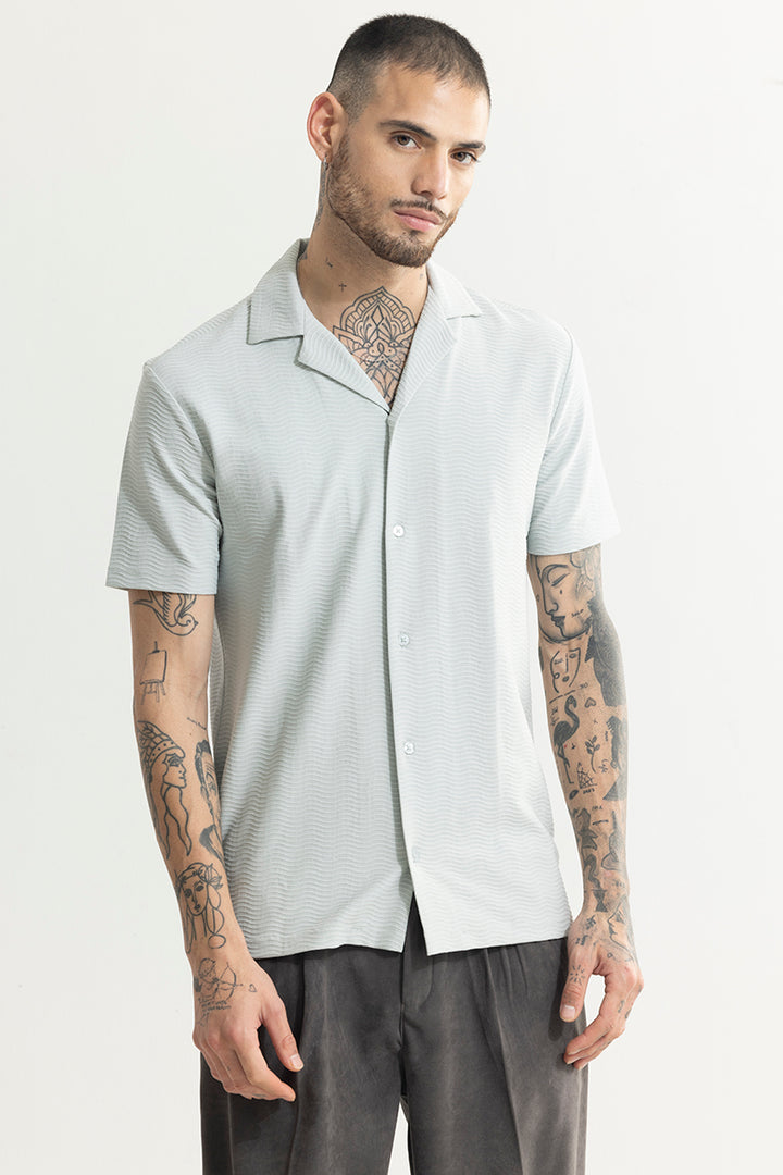 Swishes Fog Grey Shirt