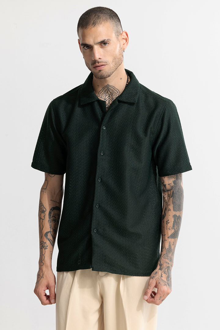 Nector Green Hakoba Shirt