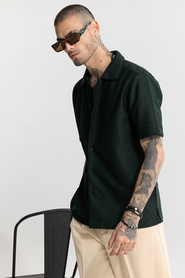 Nector Green Hakoba Shirt