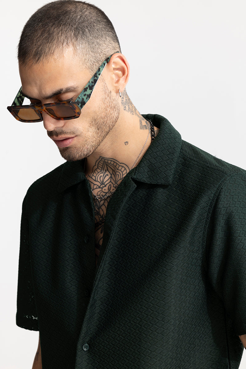 Nector Green Hakoba Shirt