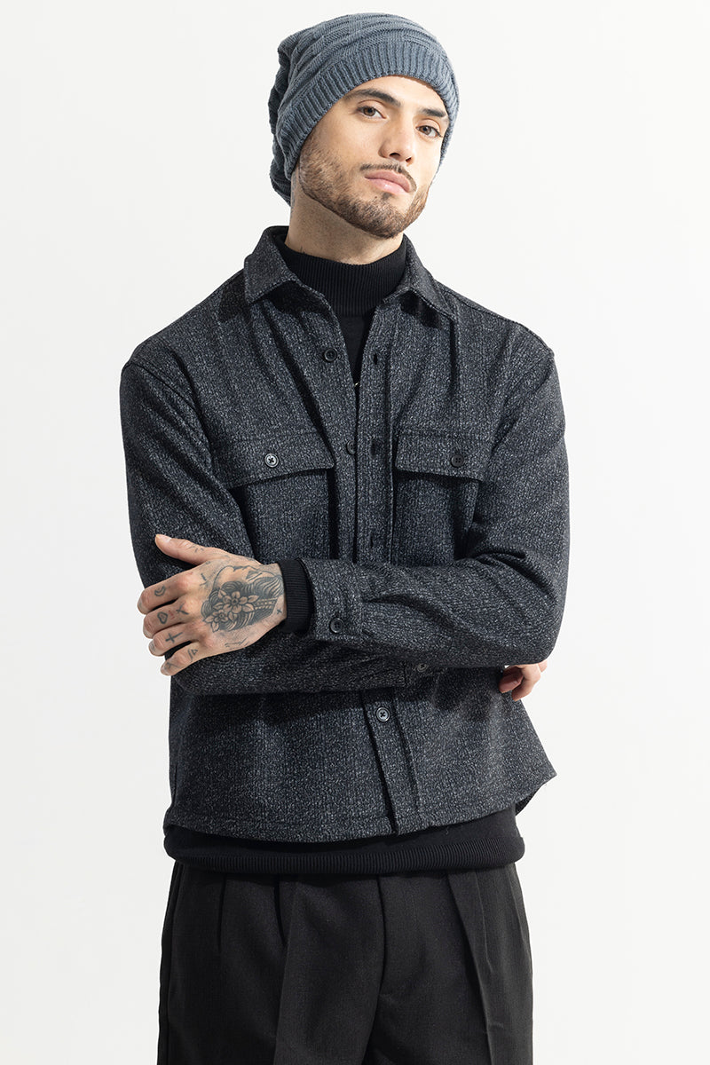 Spoondrift Grey Overshirt