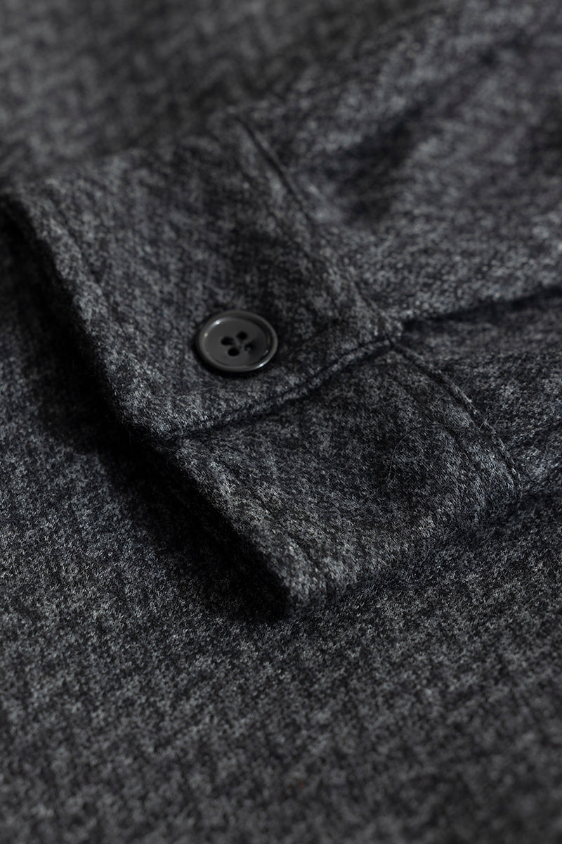 Spoondrift Onyx Grey Overshirt