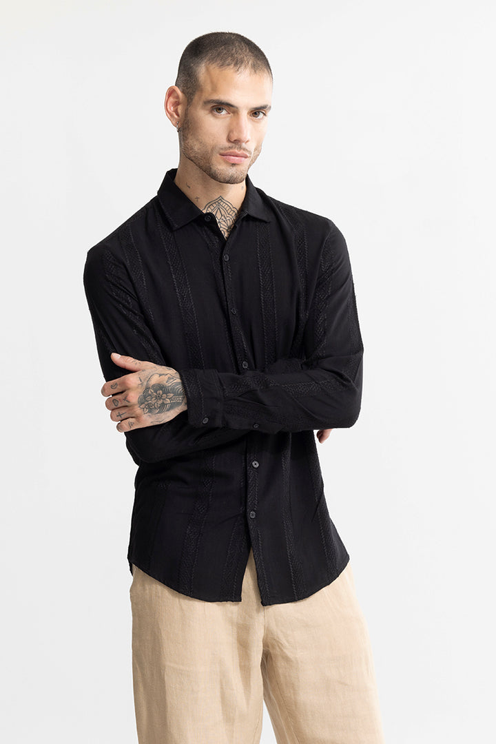 Multi Romb Black stripe Shirt