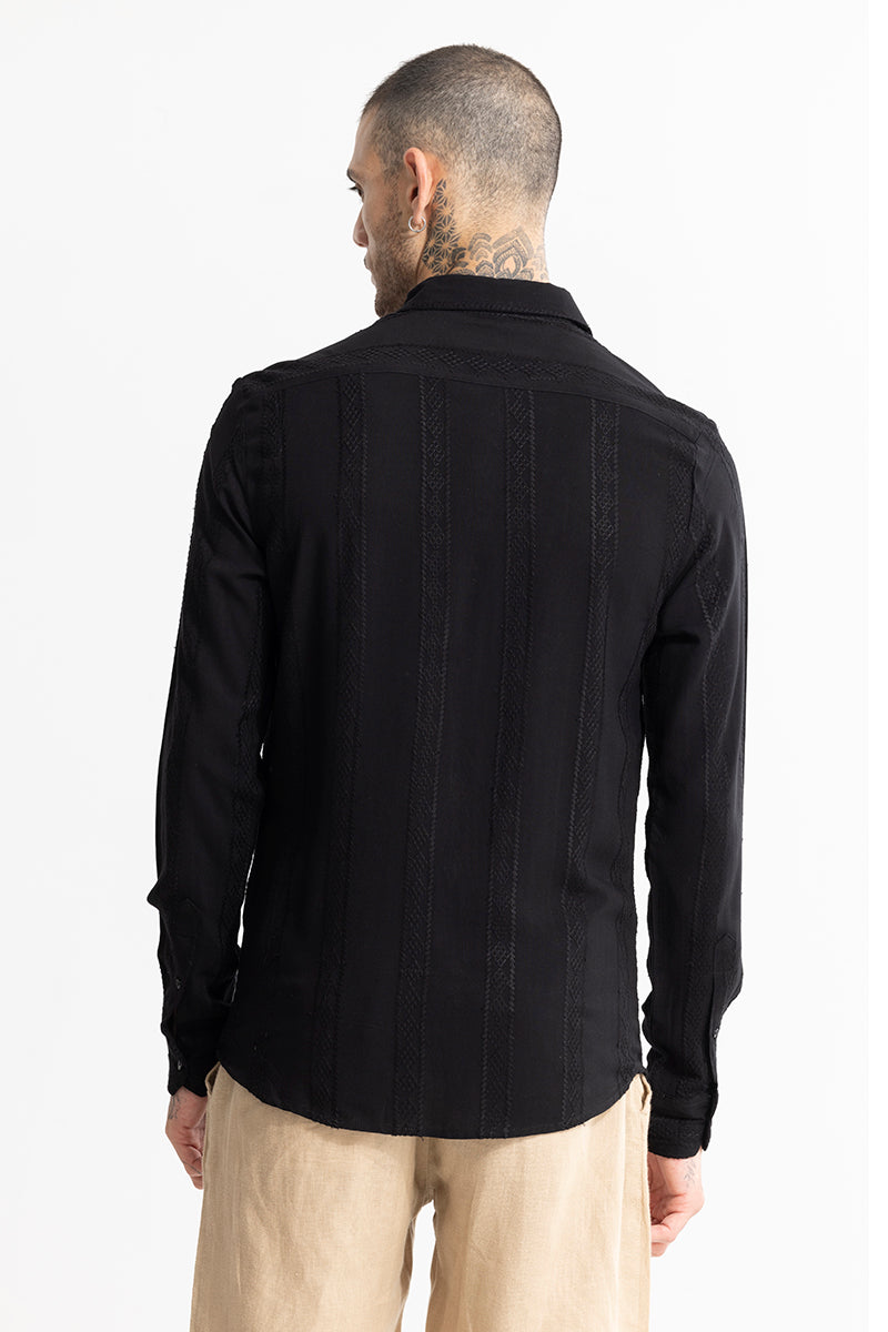 Multi Romb Black stripe Shirt