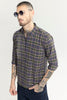 Quardo Checks Olive Shirt