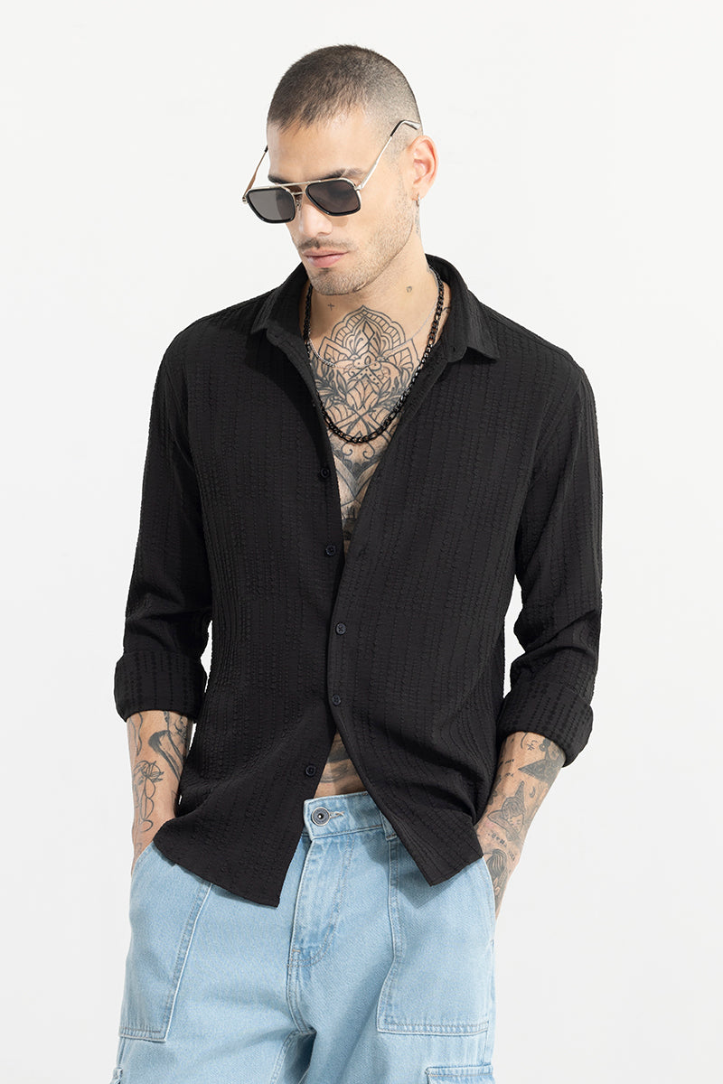 Dotline Black Shirt