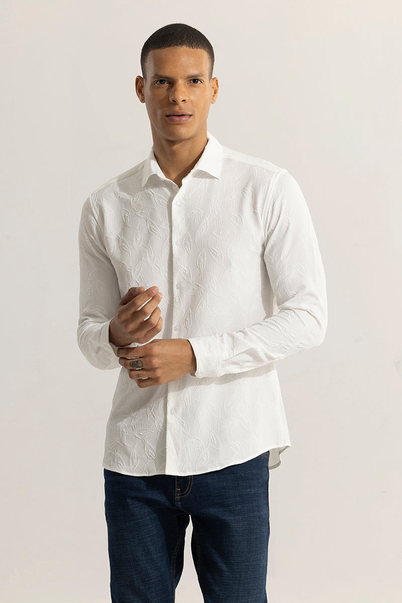 Leafage White Shirt