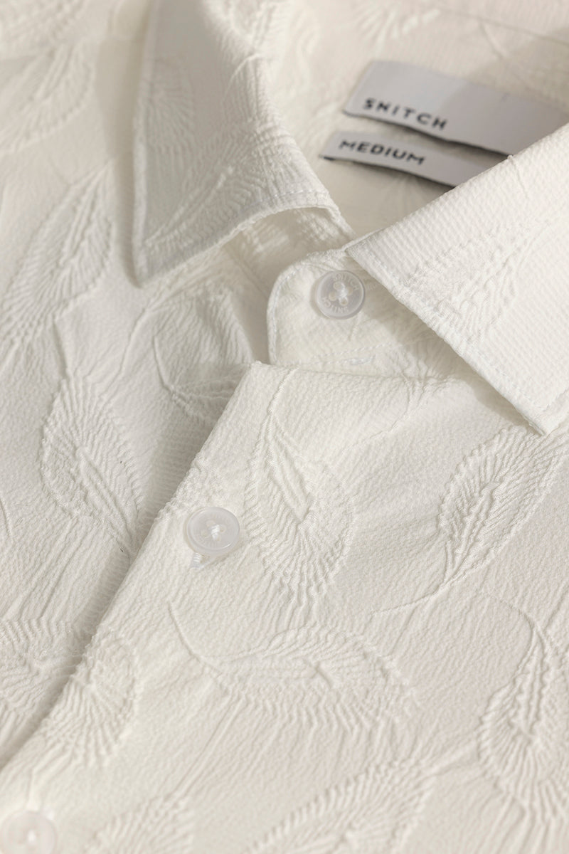 Leafage White Shirt