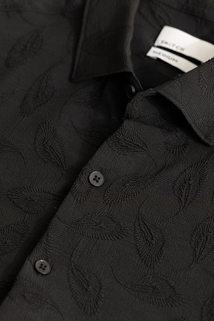 Leafage Black Shirt