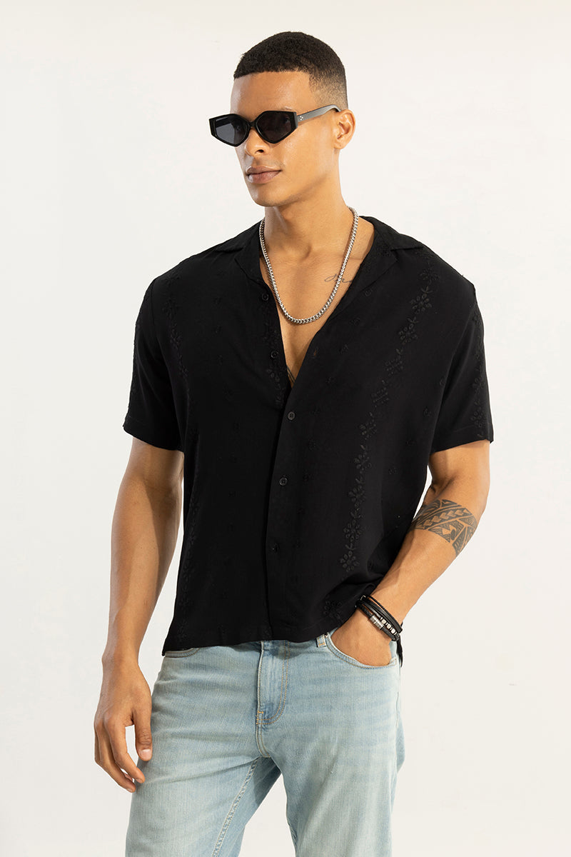 Recto Black Stripe Shirt